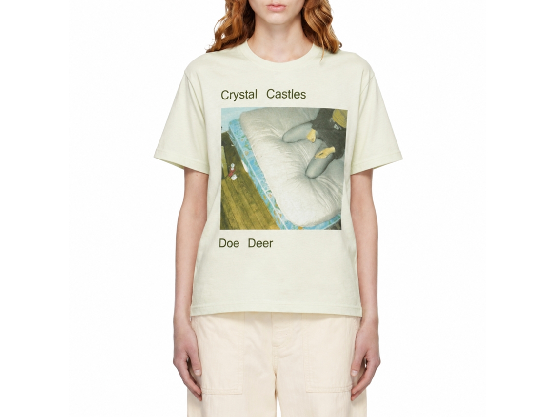 Crystal Castles Doe Deer T-shirt Unisex Adults Size:s