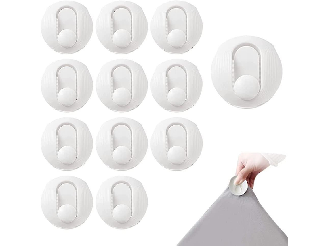 12 Prendedores Para Capas De Edredom, Prendedores Para Capas De Lençóis, Cortinas, Meias