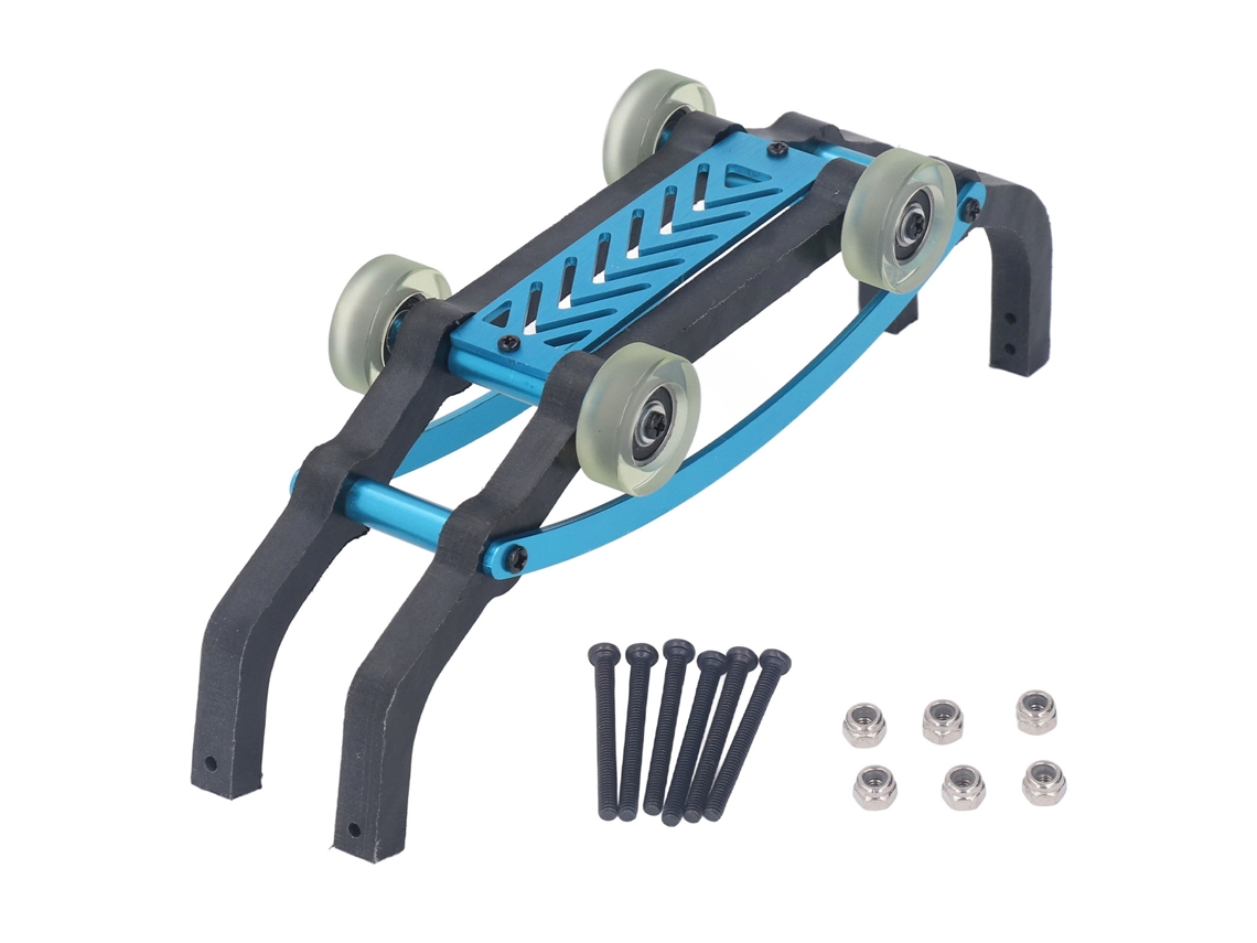 Mali barra de Equilíbrio Montada em Liga de Alumínio para Carro Rc Mjx 1/16 16208 16210 16207 Peças de Reposição Azul