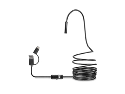 2026 endoscópio Usb Tipo C para Celulares Android Otg, Câmera de Inspeção 7mm, Cabo Rígido 3.5m, Impermeável Ip67, Luzes Led Ajustáveis