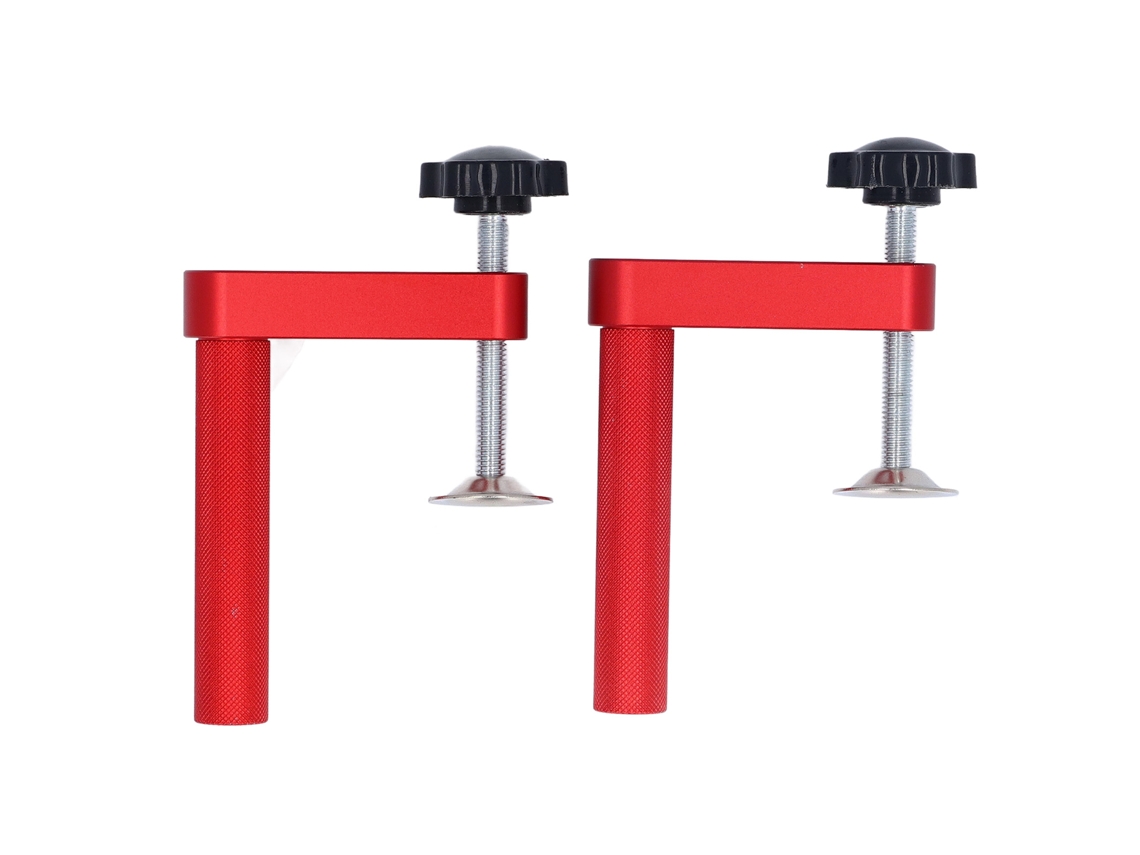 2 Peças Abraçadeira De Bancada De Alumínio Abraçadeira De Buraco De Bancada Ferramentas De Carpintaria Diy 19mm