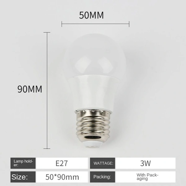 Lâmpada Led Pendente E27, 3w, 9 Soquetes BRILVIBERA