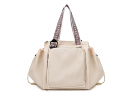 Mochila Feminina Mommy Cradle Bag, Multifuncional, Para Guardar Objetos, Ideal Para Viagens E Como Bolsa De Ombro.branco Sujo 322335 Yunzii