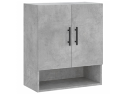 Wall Cabinet, Wall Cabinets Vidaxl Cinzeto Madeira Processada (n/a)
