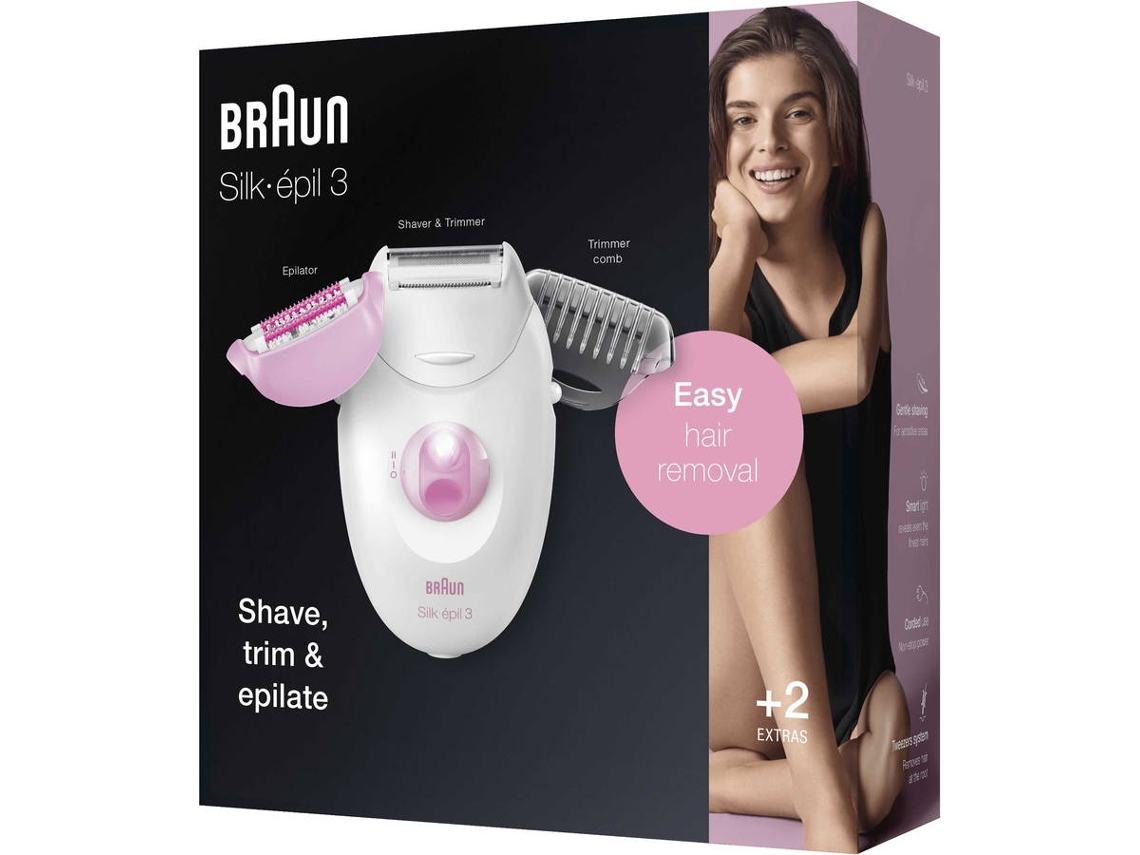 Depiladora BRAUN SE3270 (Arranque - Corrente)