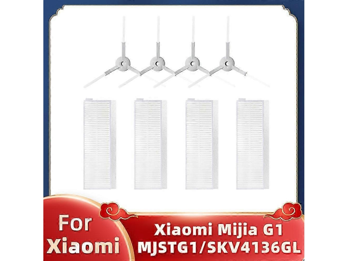Replacement For Xiaomi Mijia Mi Robot Vacuum-mop Essential G1 Mjstg1 Skv4136gl Spare Parts Main Side Brush Hepa Filter Mop Rag Set J_glo