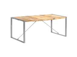 Vidaxl Mesa De Jantar 180x90x75 Cm Madeira De Mangueira Maciça Áspera
