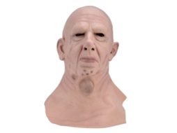 Máscara De Cabeça Careca Para Halloween E Cosplay