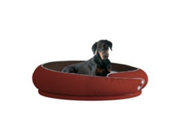 Cama Redonda para Cão com Bordas Elevadas e Capa Removível VERCART