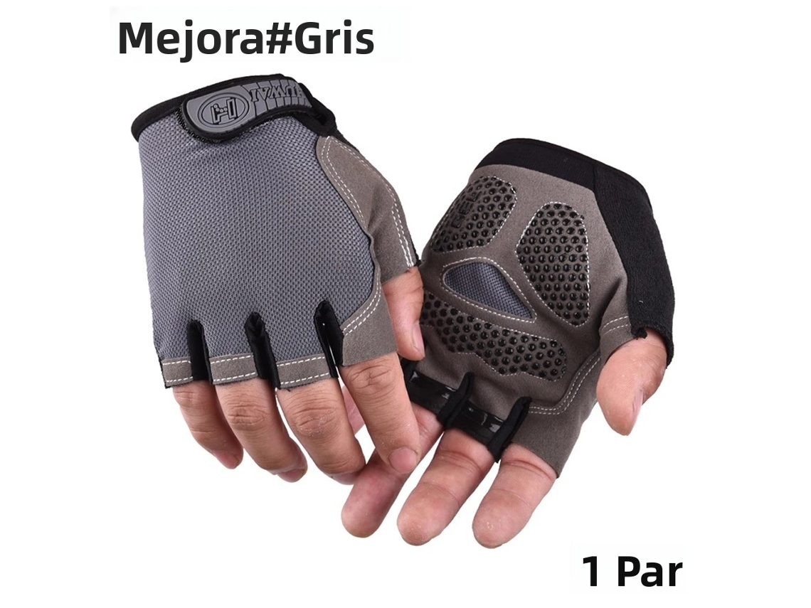 Luvas de Ciclismo Unissex MDUG tamanho normal vermelho G, antiderrapantes, com absorção de impacto e gel