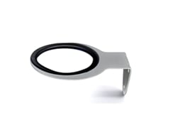 Suporte Para Secador De Cabelo, Parede Cabelo Com Parafusos, Universal 7,8 Cm Diâmetro, Aço Inoxidável