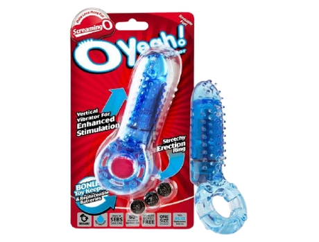 SCREAMINGO Anillo Vibrador O Yeah Vertical Purpura