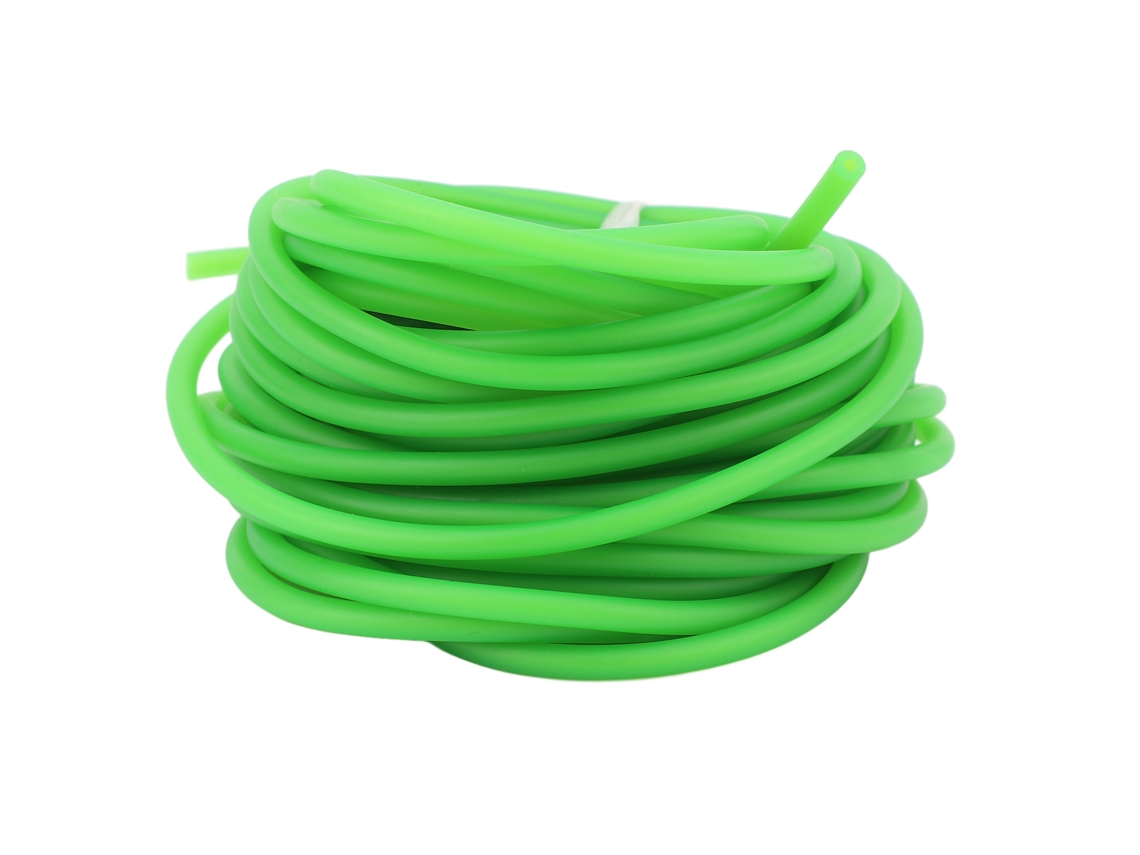 Tubo de Lanza Piedras 10m Latex, Verde Fluorescente S/MARCA