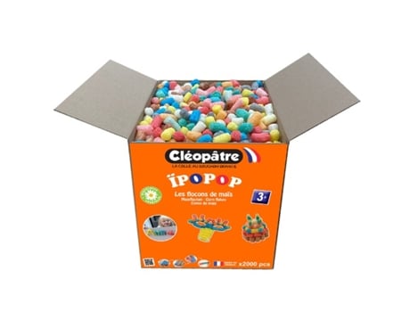 Ipopop-2000 Cerâmica e Composto de Modelagem Potato / Corn Starch Blocks Multicor 2000 Unidades