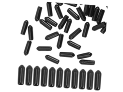 Luxshiny Conjunto De 500 Ganchos Plástico Preto Para Painel Perfurado