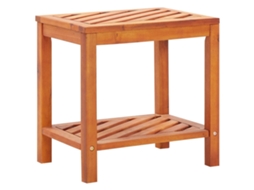 Vidaxl Mesa Lateral Em Madeira De Acácia Maciça 45x33x45 Cm