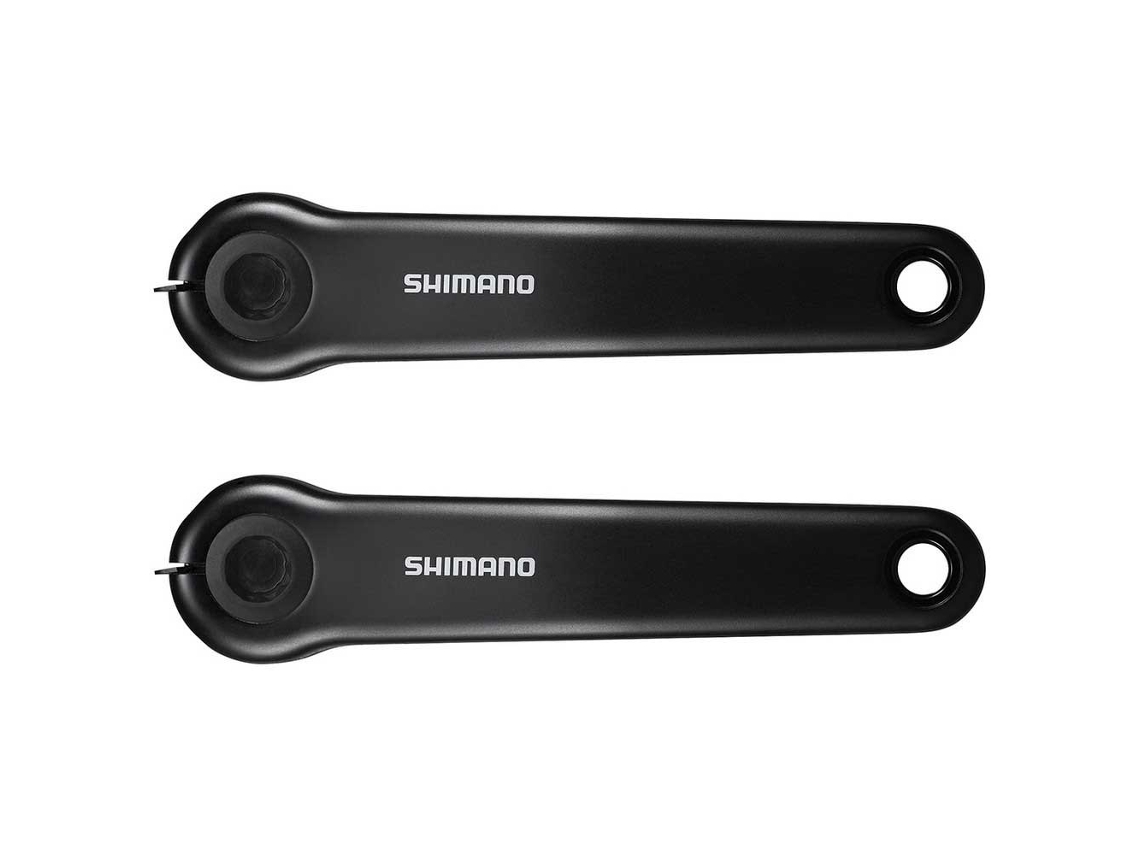 Manivela de Bicicleta Elétrica Steps E6100 Preto 170 Mmshimano