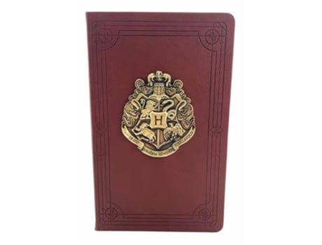 Livro Harry Potter Hogwarts Crest Hardcover Journal de Insights (Inglês - Capa Dura)