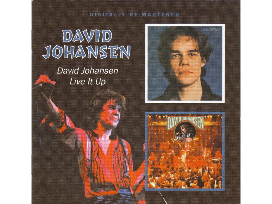 CD David Johansen - David Johansen/Live It Up