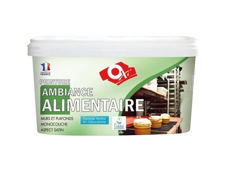 Tinta Alimentar Oxi 2,5 L Branco Acrílico Acetinado Interior