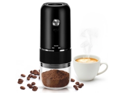 Moedor De Café Elétrico Recarregável Via Usb, Para Grãos De Café, Com Moagem Prática Para Espresso, Café Coado, Casa, Escritório E Viagens