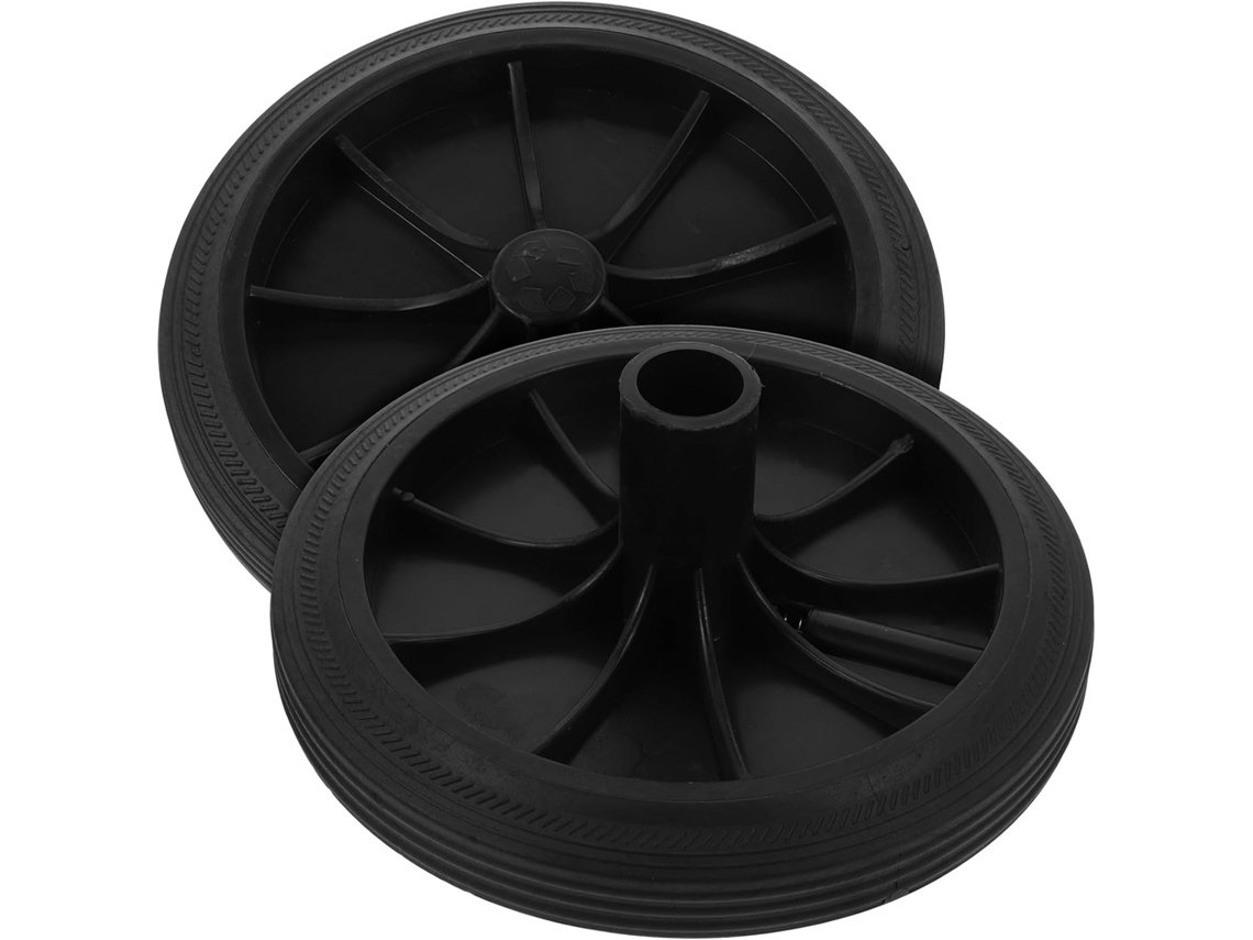 Rodas Bestonzon Lixeira, resistentes e práticas, pacote com 2, ideais para mesas e parques.