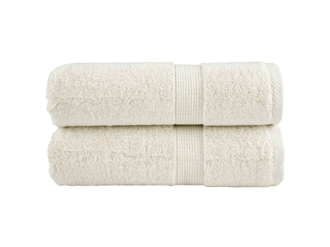Guest Towel, Guest Towels Vidaxl Creme Algodão (30 X 50 Cm)