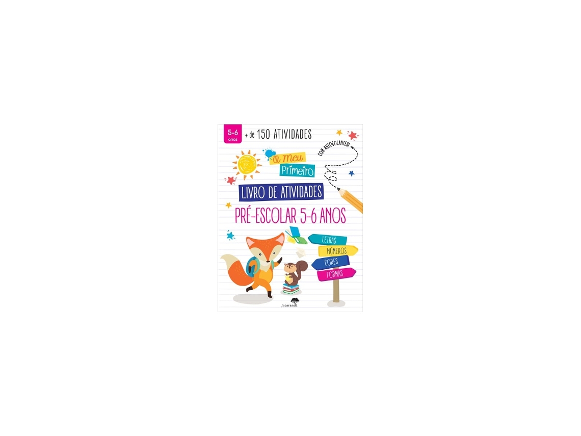 O Meu Primeiro Livro De Atividades Pré-escolar 5-6 Anos