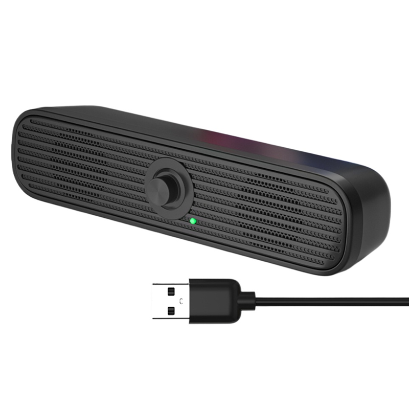 Caixas de Som Surround MDUG para computador com USB e graves potentes