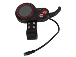 PANTALLA LCD para Bicicleta Elétrica com Conector Impermeável 5p 24v 36v 48v 60v Painel de Controle para Patinete Elétrico 22.2mm | S/MARCA