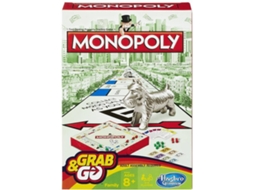 Jogo de Tabuleiro MONOPOLY Grab & Go