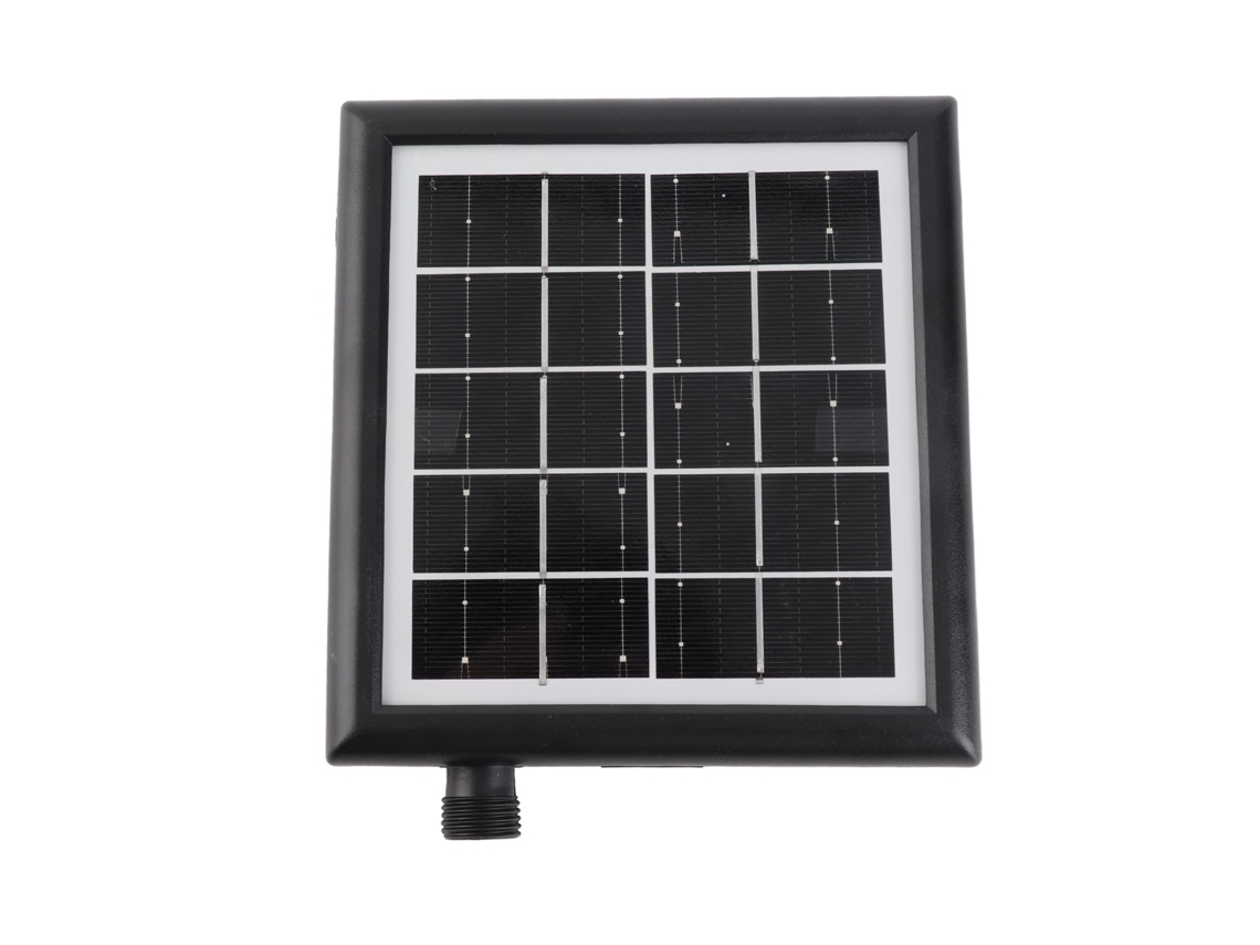 Placa De Controle De Luzes Solares Com Painel Solar, Interface Type C E Função De Timer