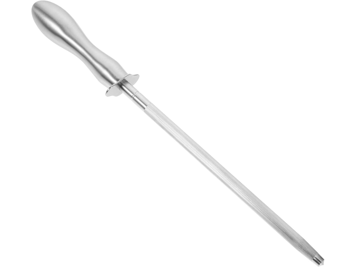 Conjunto De Afiador Para Utensílios Cozinha, Totalmente Em Aço, Com Cabo Ergonômico, Fácil Usar Cortadores E Tesouras. Vayotoy