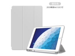 Capa Estilosa Para Ipad 2021/22 Pro 11 Cinza Haze Com Acabamento Em Grão Fino
