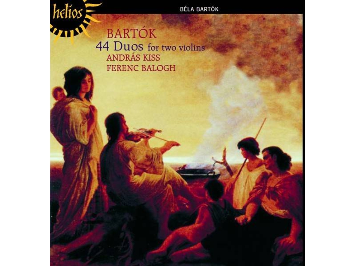 CD Bartók-44 Duos For Two Violins/A. Kiss, F. Balogh