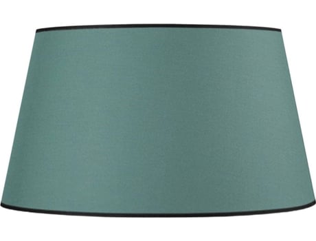 Abajur para Candeeiro TOSEL Tambour (Verde - Tecido - 45x35x27 cm)
