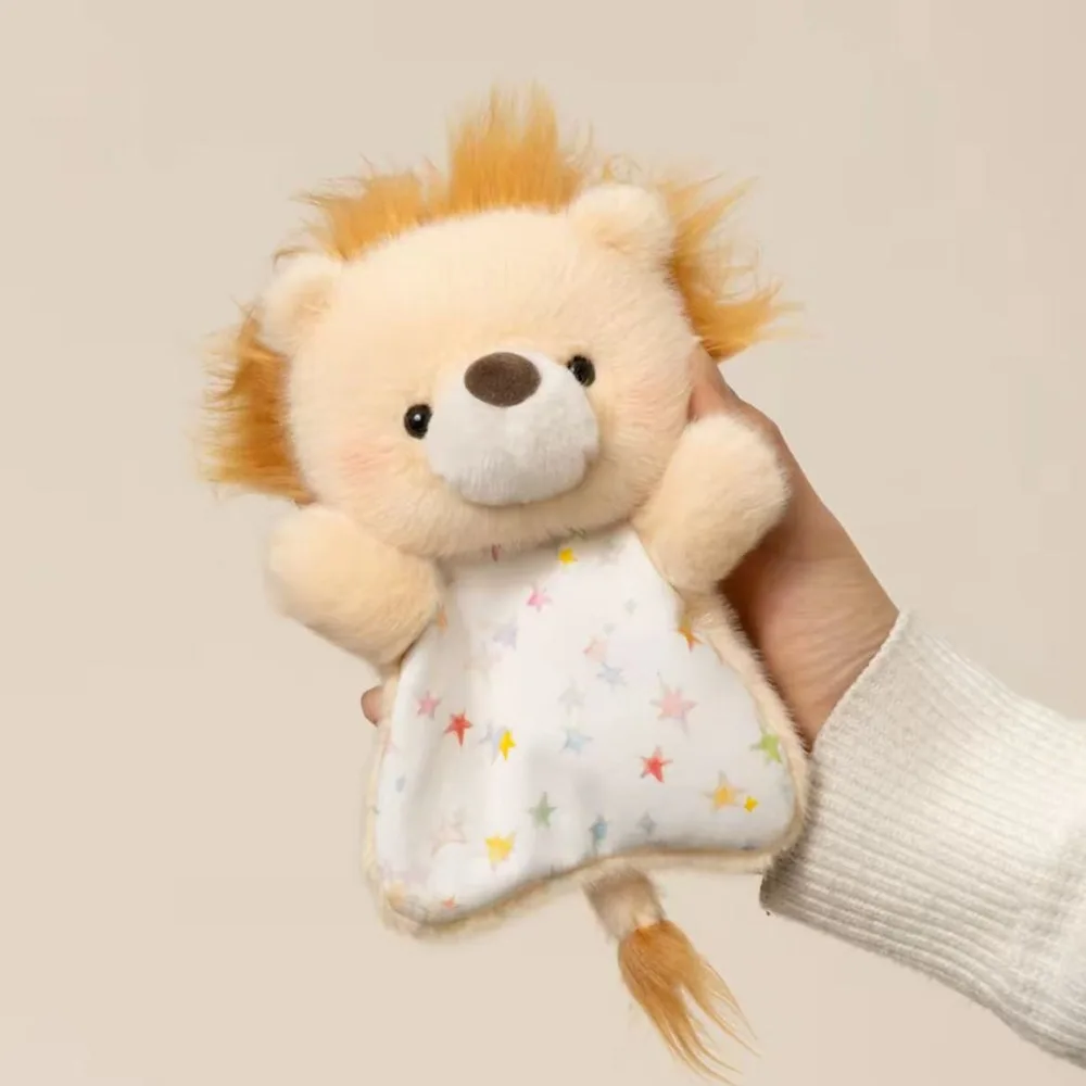 Brinquedo de Pelúcia de Desenho Animado Macio, Fofo e Anti stress MDUG (leão)