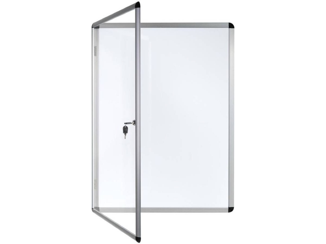 Expositor Magnético BI-OFFICE Enclore Glazed (Aço Lacado - 500 x 674 mm)