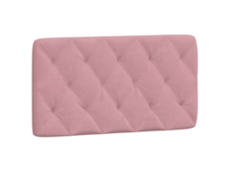 Travesseiro de Cabeça 100 cm Veludo Rosa MAISON EXCLUSIVO