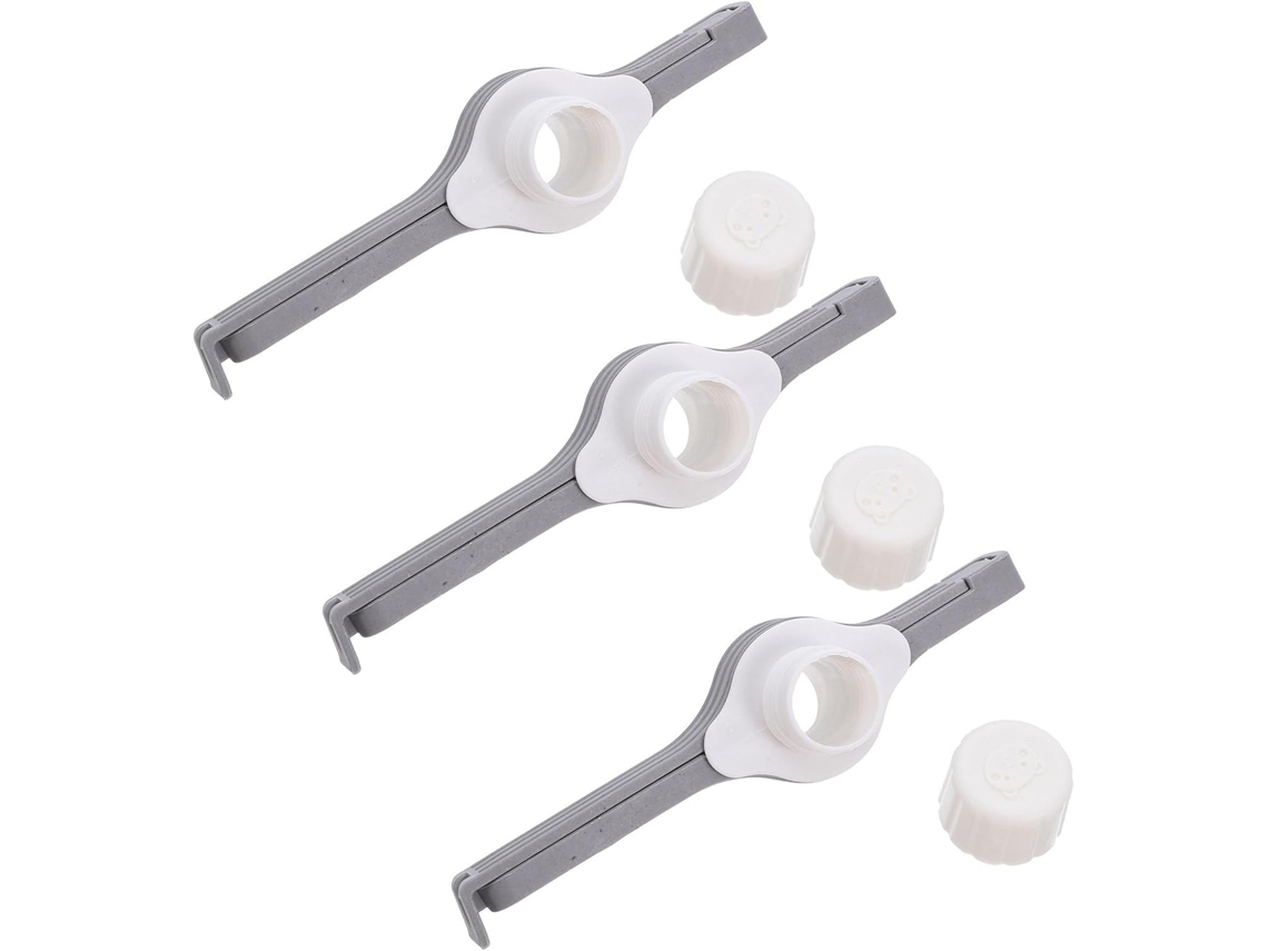 Conjunto De 3 Prendedores Sacos Alimentos Em Pp Da Jojofuny, Leves E Duráveis, Para Manter Os Alimentos Frescos E Evitar