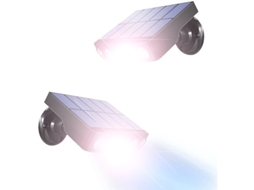 Conjunto de 6 luminárias solares suspensas com LED para exterior AQUAFORGE