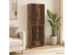 Vidaxl Conjunto De Gabinete 2 Pcs Madeira Antiga 66 X 34,5 X 95 Cm