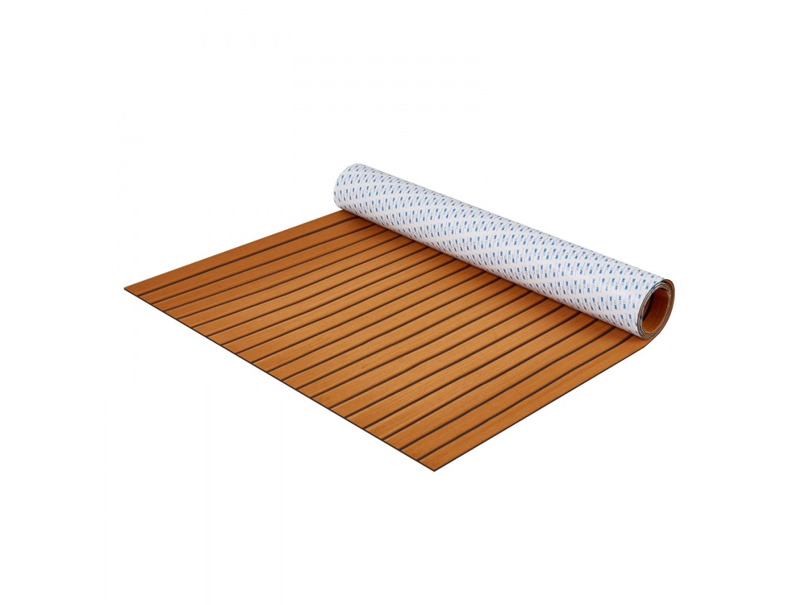 Conjunto De Revestimento Antiderrapante Eva Para Deck De Barco Com Cola 3m Tekmaquinas