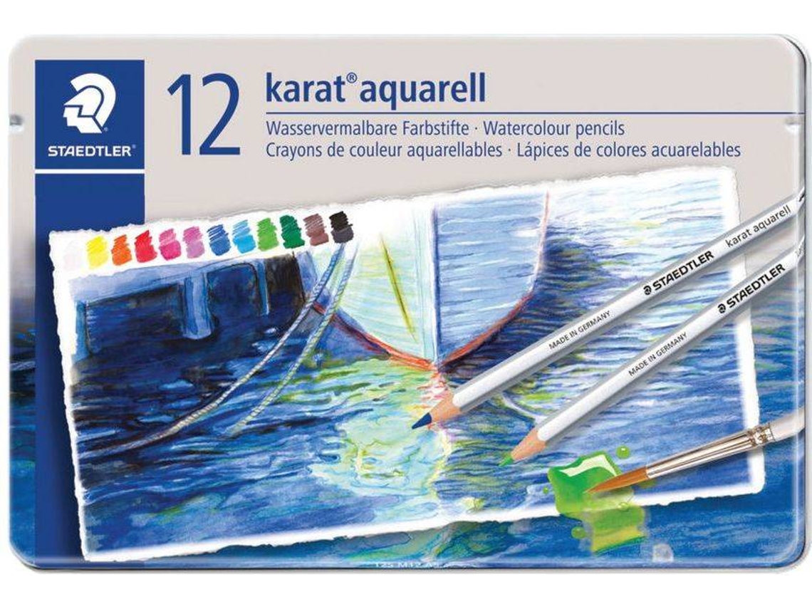 Lápis de Cor STAEDTLER Karat (Multicor - 60 Unidades)