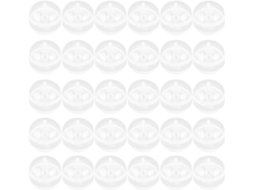 30 Mini Cápsulas Dispensadoras De Doces De Plástico De 13mm