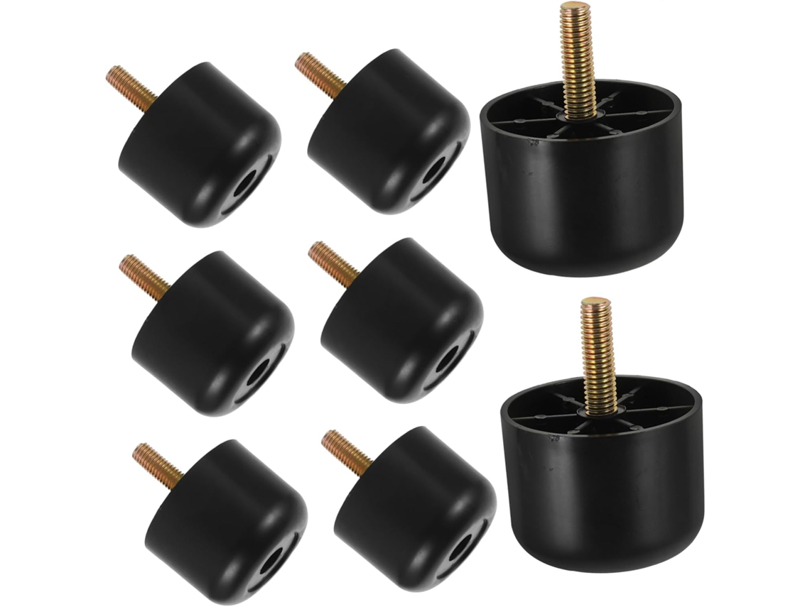 Protetores De Pés Para Sofá Canight, Peças Com Parafusos, Pés De Plástico Para Móveis, Versáteis E Fáceis De Instalar