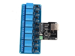 Módulo Ethernet Controle 8 Canais Relé Rj45 Web