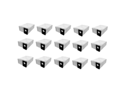 Conjunto De 15 Sacos De Pó Para Aspirador Robô Eureka J15 Pro Ultra / Midea V15pro - Peças De Reposição Para Aspirador De Pó