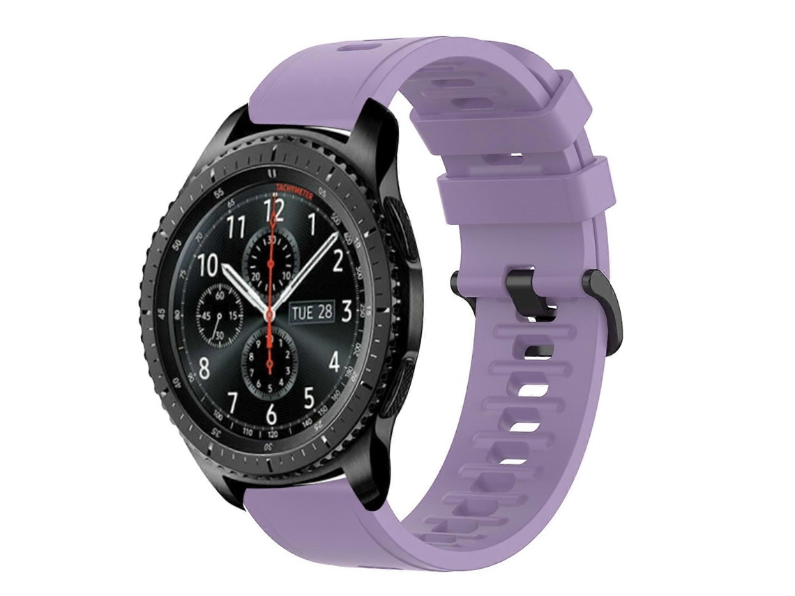 Pulseira De Silicone Macio De Cor Sólida De 22 Mm Para Samsung Gear S3 Frontier