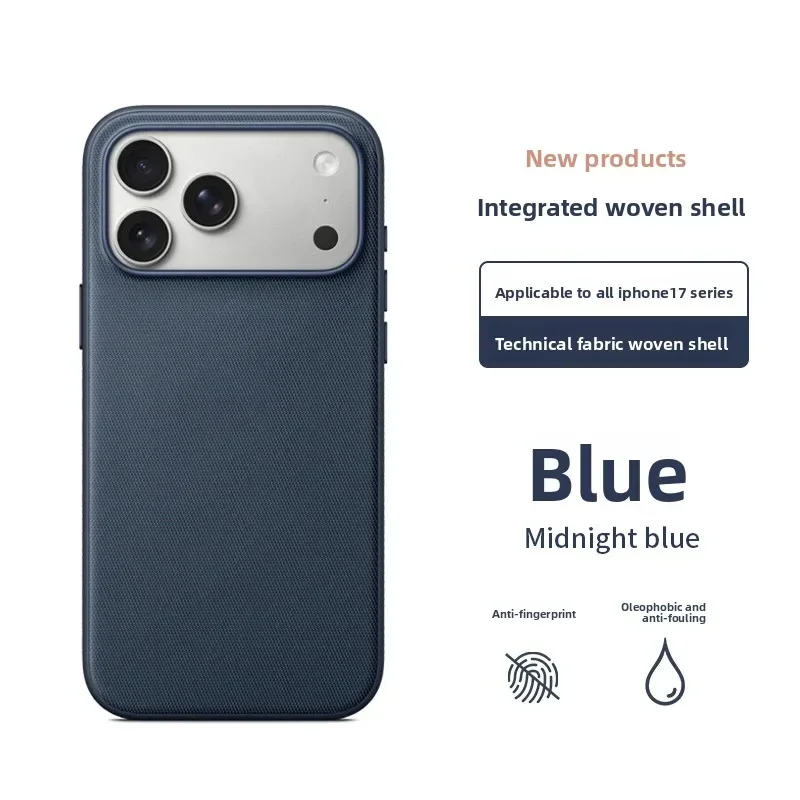 Capa Para Iphone 17 (azul), Resistente A Impactos, Compatível Com Proteção Magnética Magsafe
